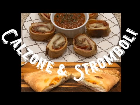 Easy Calzone and Stromboli