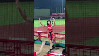 口水（宜芳）×林智勝應援曲8局/Dragon  Bueaties 小龍女/富邦悍將vs味全龍/20230420 天母棒球場/CPBL