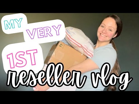 Realistic SAHM part-time Poshmark reseller vlog