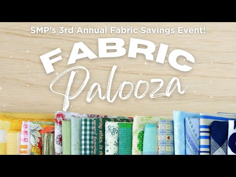 3RD ANNUAL FABRIC PALOOZA! UP TO 70% OFF!!🤩🧵❤