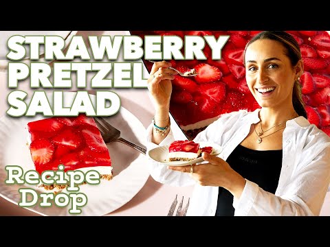 Strawberry Pretzel Salad: A Retro, Jell-O Dessert | Recipe Drop | Food52