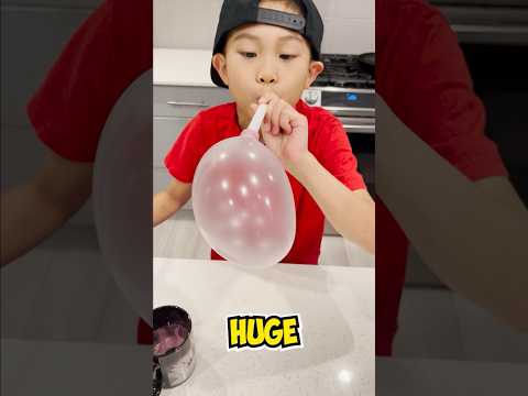 Blowing Hi-Chew Bubbles! Food Experiment! #shorts #food #fun