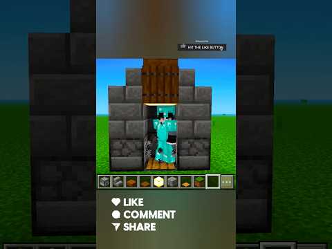 Minecraft armour equipper tutorial.#minecraft #minecraftshorts #minecrafttutorial #shorts