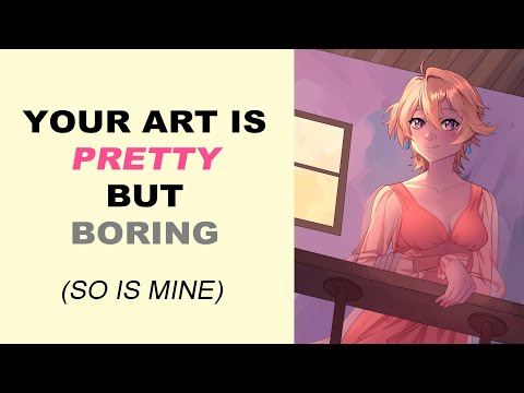 How to Make your Art More Interesting | Speedpaint + Voiceover