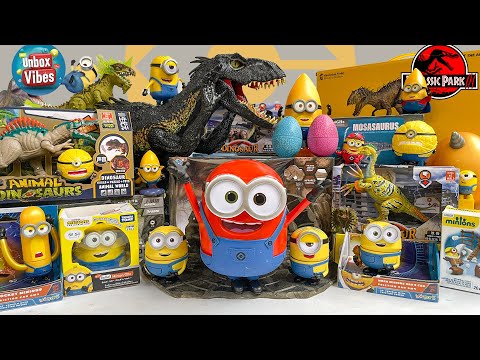 Mixing? Satisfying with Unboxing JURASSIC WORLD Review - Chaos Theory Dinosaurs | DESPICABLE ME 4