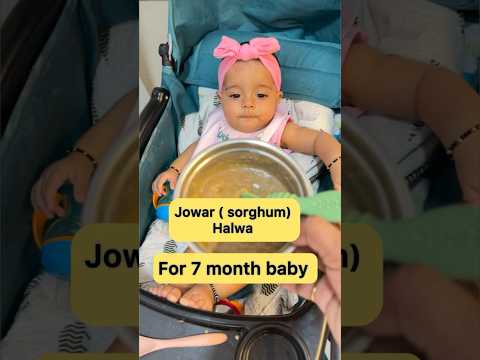 Jowar Halwa for 7 months old ! Baby Food Recipes