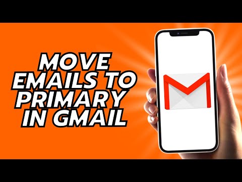 How To Move Emails To Primary In Gmail