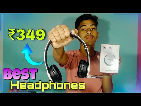 P47  Wireless Headphones Unboxing &Review 🔰@Invisible Tech