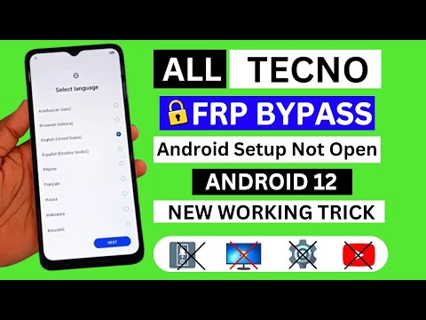 Tecno Android 12 Frp Bypass Without Pc | Share Article Not Work | All Tecno Google Account Bypass