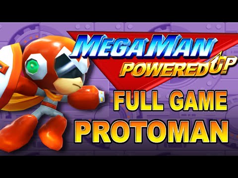 MEGAMAN Powered Up! Protoman Gameplay (No Damage) Walkthrough