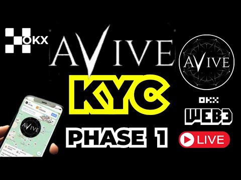 Avive KYC Phase 1 || How To Do Your Avive KYC With your Mobile Phone  #aviveminingapp #okx #avivekyc