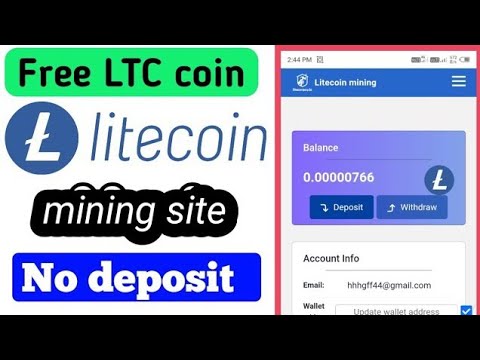 🔥Litecoin Free Mining Website | 100% Free | Instant Withdrawal | Litecoin Withdrawal Kaise Kare