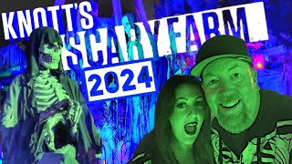 KNOTTS SCARY FARM 2024! We Did NOT Expect This! Our REAL Experience with General Admission Tickets!