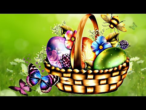 DIY Wicker Easter Basket made of salt dough! Entertaining needlework! Master Class!