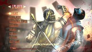 Mortal Kombat 9 with the secret noob saibot at the ladder difficulty medium