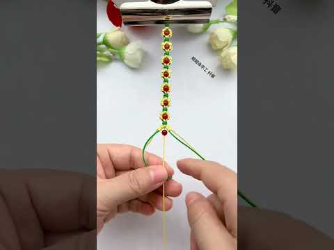 Little Sun Bracelet Braiding Skills Sharing Simple Braiding Bracelet Tutorial Bracelet Braiding