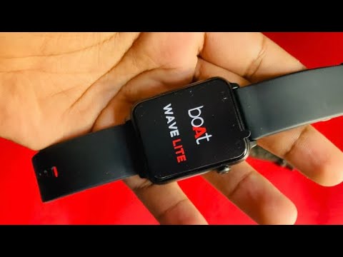 Boat Wave Lite Black Unboxing & First look l Buy From amazon at ₹1,999 l Smart Watch🔥