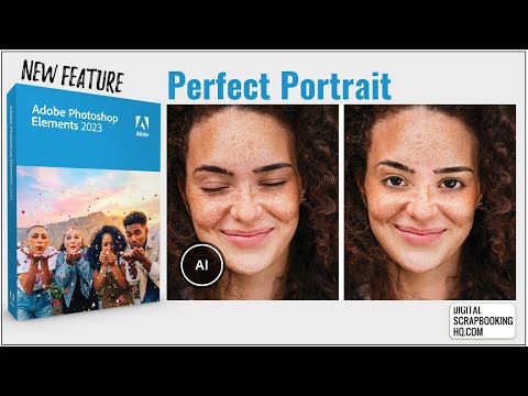 Create a Perfect Portrait in Photoshop Elements 2023