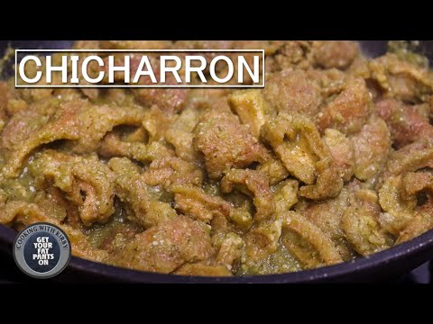 Chicharrones - Chicharron en Salsa Verde - Mexican Food