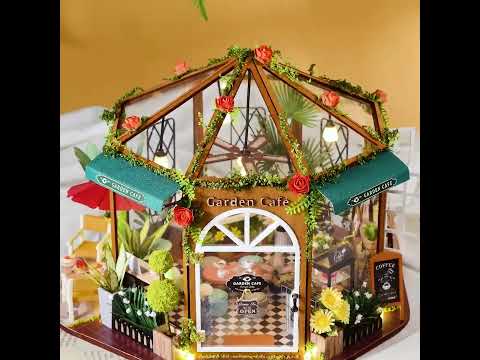 3D Wooden Doll House #dollhouse #educationaltoys  #diytoys #gift #giftideas