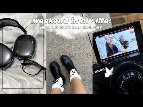 VLOG: days in my life, cleaning my room (again), clean girl aesthetic