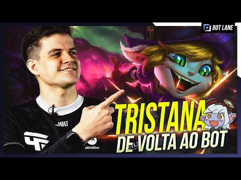 Depois de muito tempo no mid, voltamos com TRISTANA na BOTLANE! 🚀