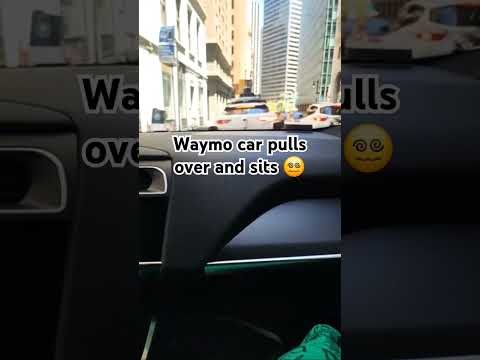 waymo car malfunctions full video at the bottom of short