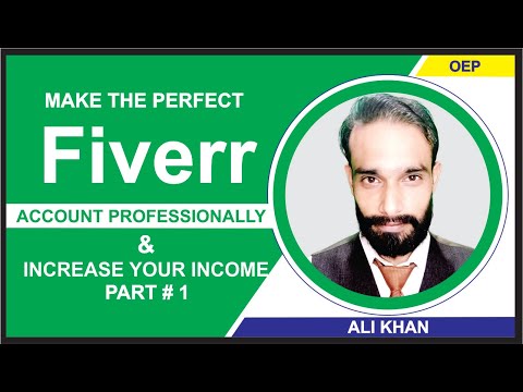 Fiverr: How To Create Fiver Account Professionally 2021 || Fiver Account Kese Banay