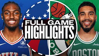 76ERS at CELTICS | FULL GAME HIGHLIGHTS | December 25, 2024