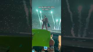 Bad Bunny Performin MONACO In NYC #badbunny #mostwantedtour #nadiesabeloquevaapasarmanana #nyc #2024