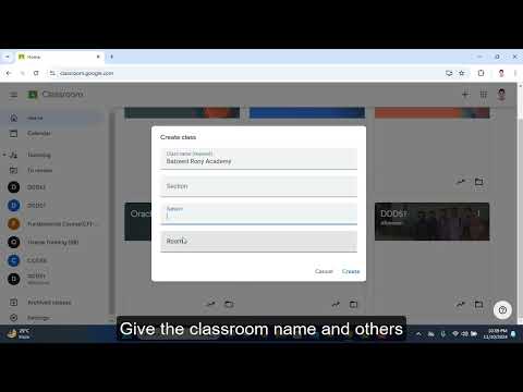 How To Create Google Classroom