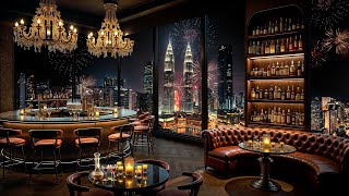 Countdown to New Year 2025 ~ Elegant Jazz Saxophone  Music in Cozy Bar Ambience for Relaxing