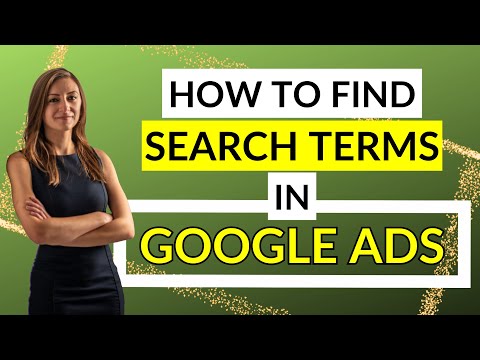 How To Find Search Terms In Google Ads