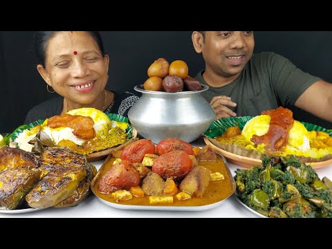 FOOD FESTIVAL DELICIOUS BHOG EATING SHOW ASMR MUKBANG