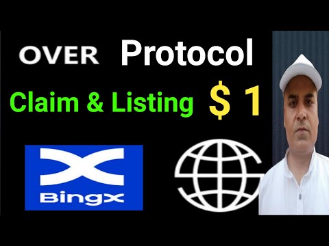 $ 1 Over Protocol Token Claim Process || Over Bingx Listing || Crazy Crypto Mintoo