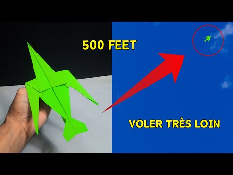 avion en papier facile -  un avion en papier et voler longtemps au-dessus de 500 pieds