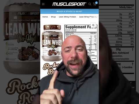 What are the Top 5 Musclesport Lean Whey Protein Flavors?