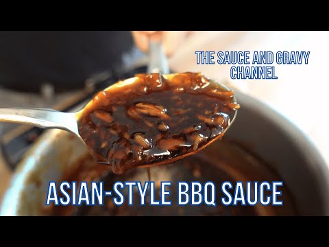 Asian-Style BBQ Sauce | Asian Barbecue Sauce | Homemade BBQ Sauce Recipe | BBQ Baste Glaze or Dip