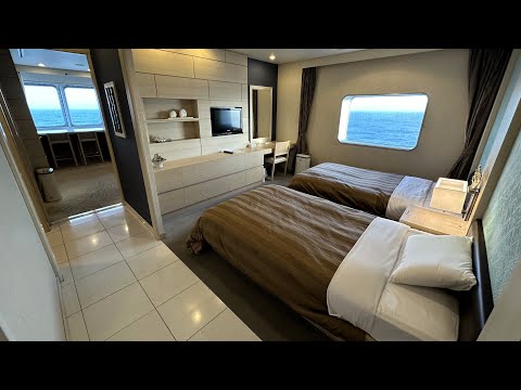 Trying 3-day Ferry Trip in Royal Suite of Japan's Best Ship | Hokkaido→Sendai→Nagoya