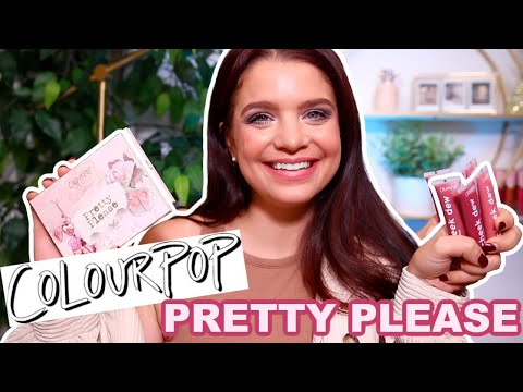 COLOURPOP PRETTY PLEASE COLLECTION REVIEW + SWATCHES