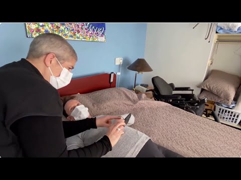 Pressure injuries & skin checks | Skin check demo with assistance in bed | Personal Support & Rehab