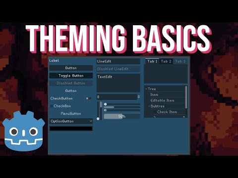 Basic Theme Setup Guide ~ Godot 4 Tutorial for Beginners