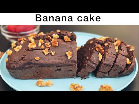 Eggless Banana Cake recipe by Salty Bite |