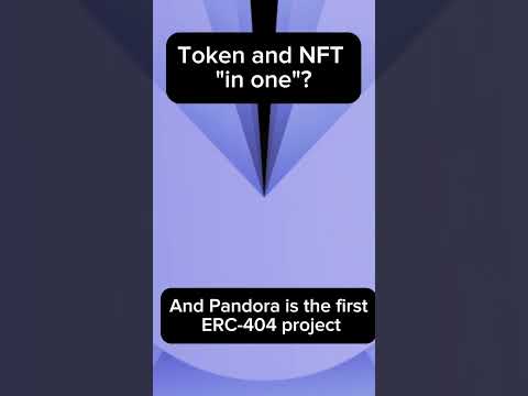 ☀Make Token×NFT possible🤔!? ERC-404 & Pandora Suddenly Hits $20000!! #shorts #crypto #nft