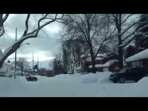 Winter Streets - Sault Ste Marie, Canada (East end)