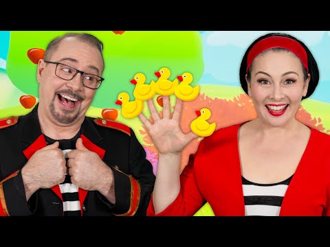 Five Little Ducks - Acoustic Version | Learn to Count | Lah-Lah Nursery Rhymes & Kids Songs