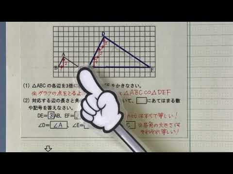 2021 3学年 5章 1節 相似な図形①〜相似の意味と相似な図形の性質〜