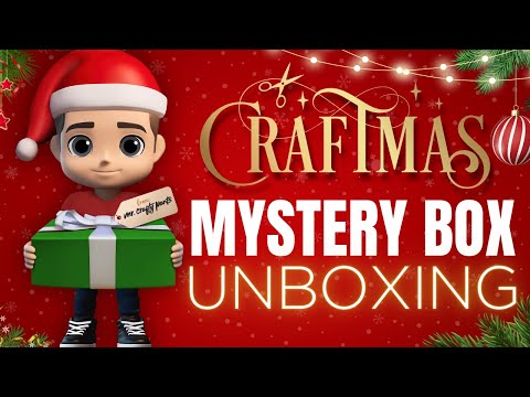 ✨ Craftmas 2023 MEGA & Mini Mystery Box UNBOXING!