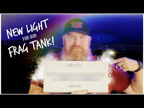 New Light | New Frag Tank | Aquamai LRM-LED Setup & Review | Red Sea Reefer 3XL 900