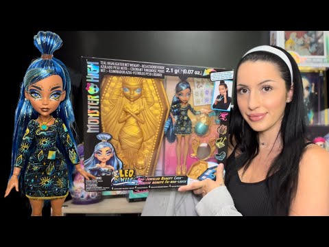 Monster High's Boo-Jeweled Beauty Case * Cleo DeNile * Unboxing & Review 🖤